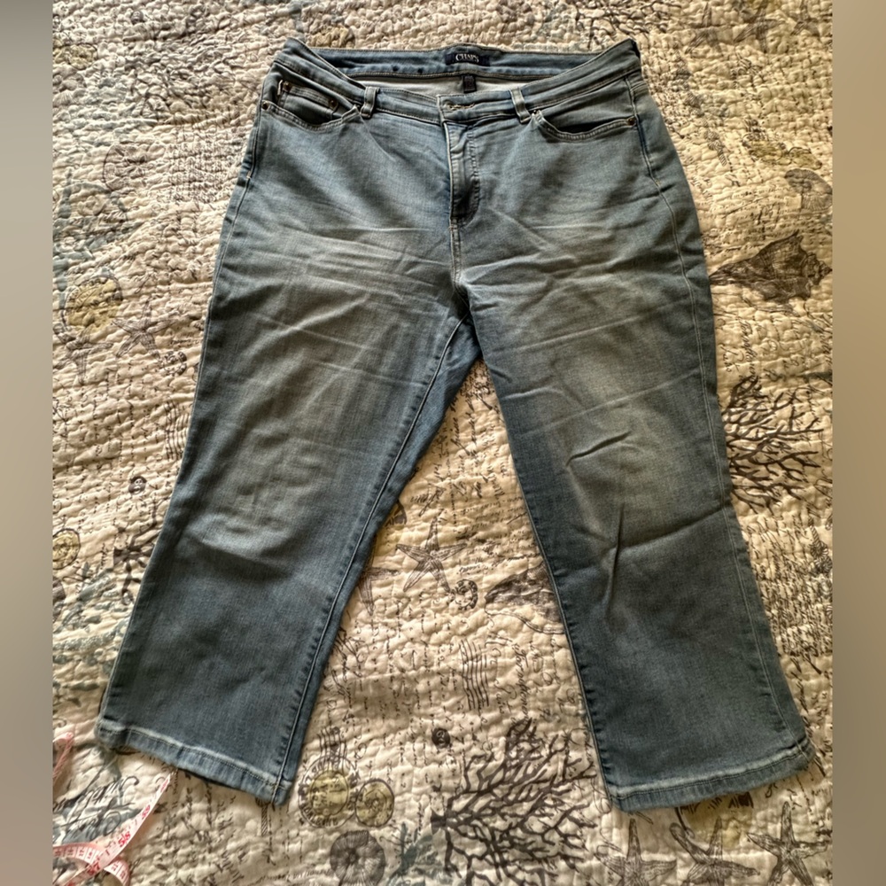 Chaps Stretch Cropped Denim Jeans
